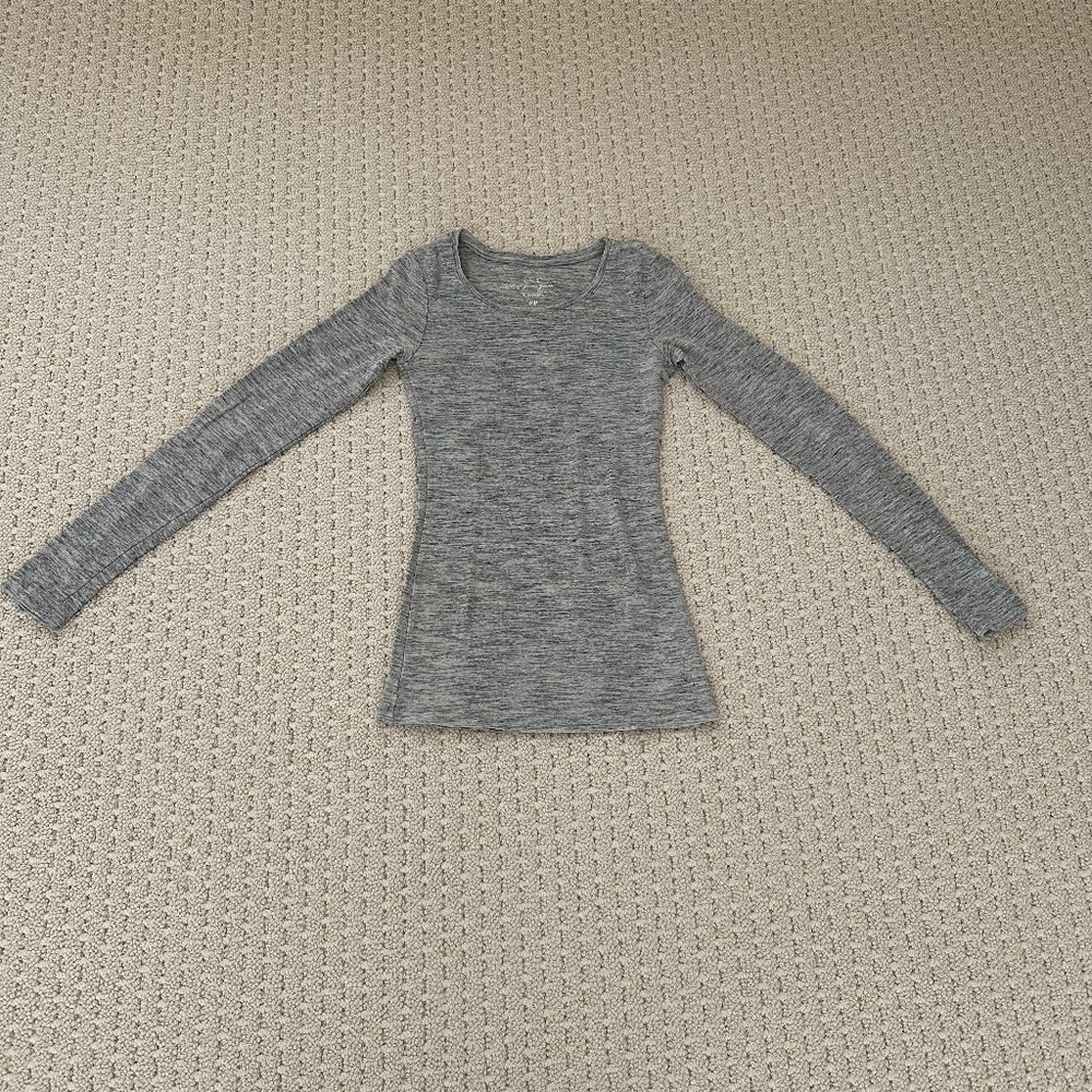 H&M slim fit cotton long sleeve T-shirt